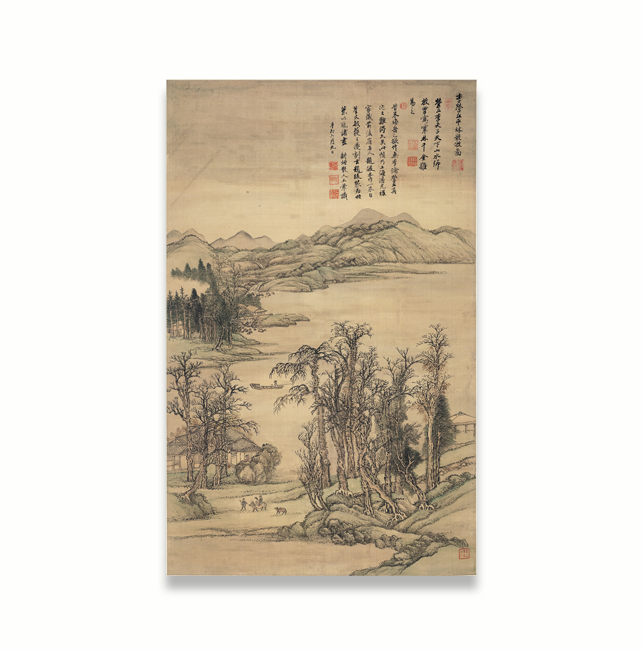 89%OFF!】 天野方壺 山水人物画賛 掛軸 宝船 O-924 J guidoeberding.com